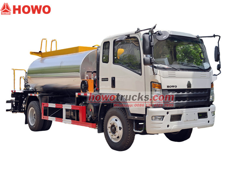 Howo Trucks Automatic Asphalt Distributor