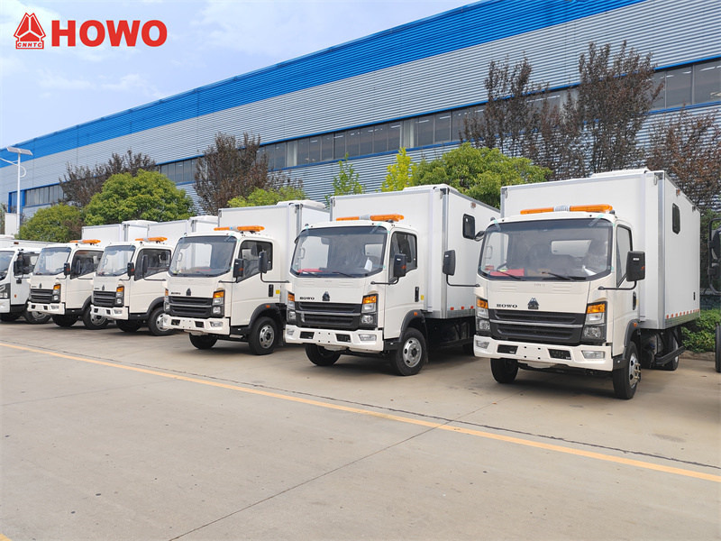 8 units HOWO 4x4 emergency mobile maintenance vehicles 8 units HOWO 4x4 emergency mobile maintenance vehicles