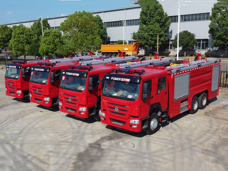 Howo Fire Fighting Truck 