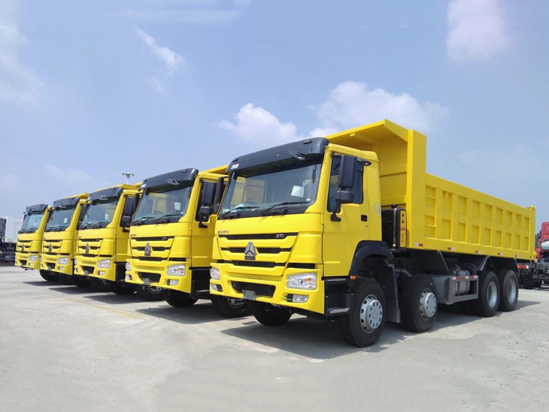 Howo heavy duty dumper truck