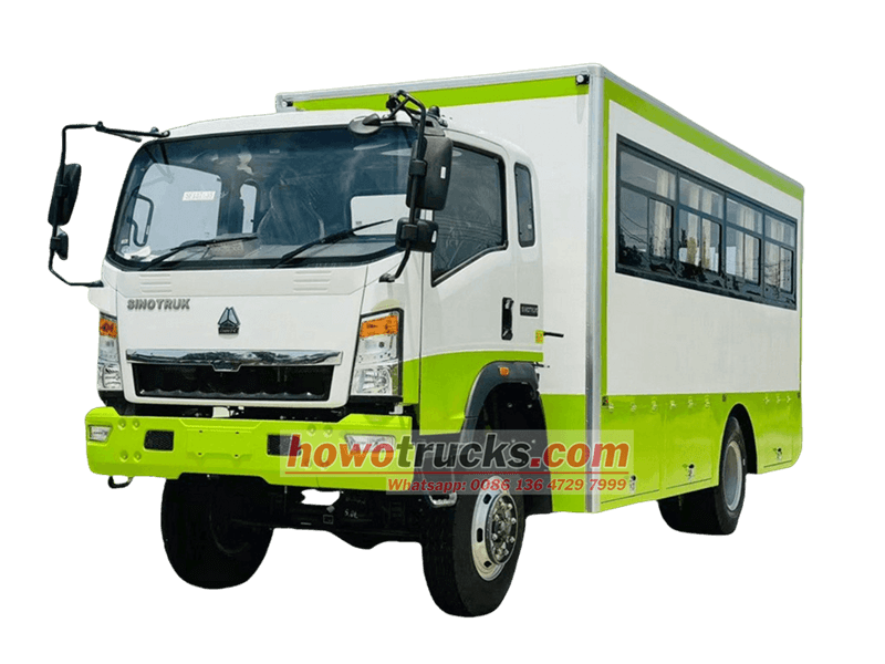 Howo 4x4 화물 트럭