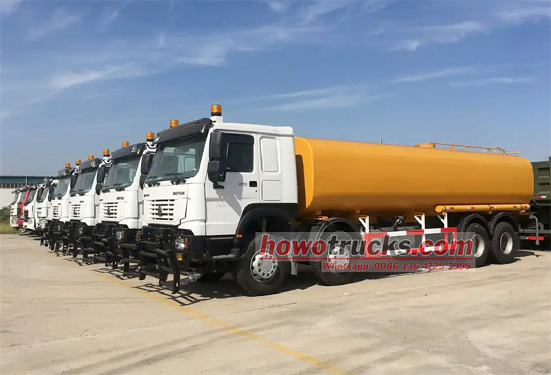 HOWO Heavy duty fuel tank truck