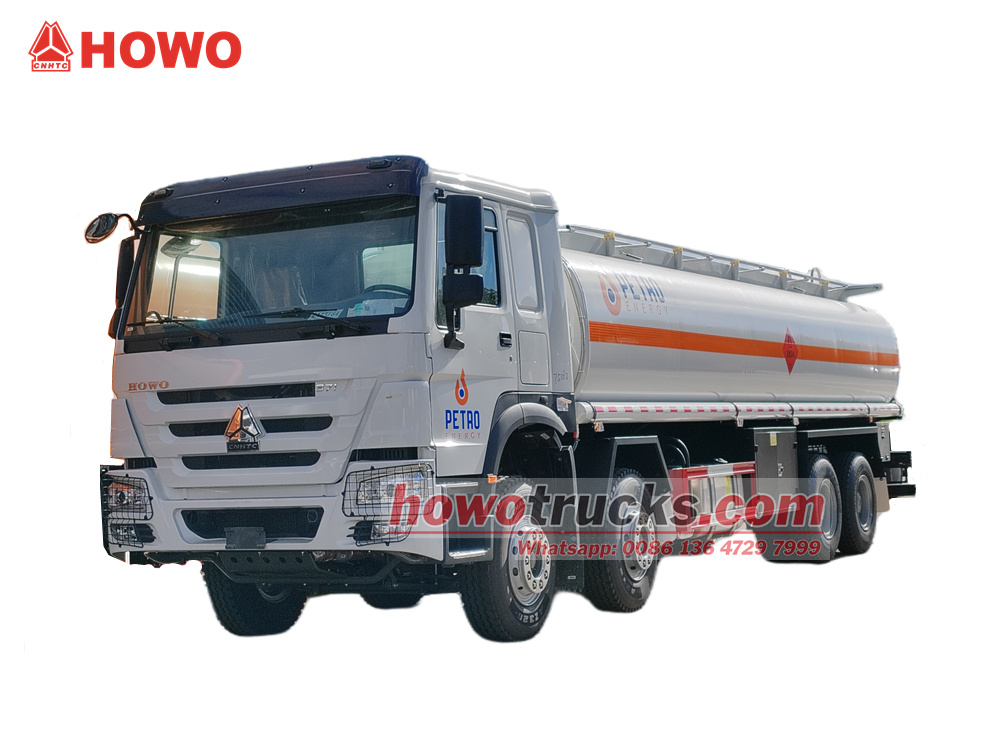 6500 Gallons HOWO Fuel Delivery Trucks