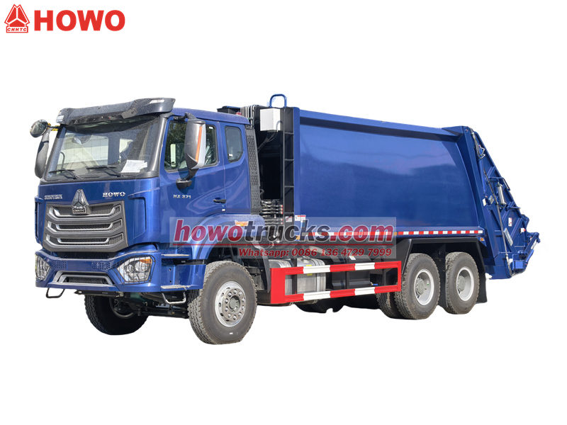 HOWO 6×4 garbage compactor truck
