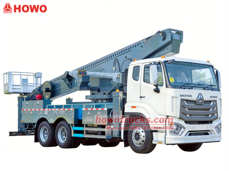 Howo NX 트럭 장착형 56m 고소 작업대 - CS TRUCKS