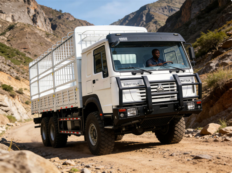 Howo 6x6 cargo truck