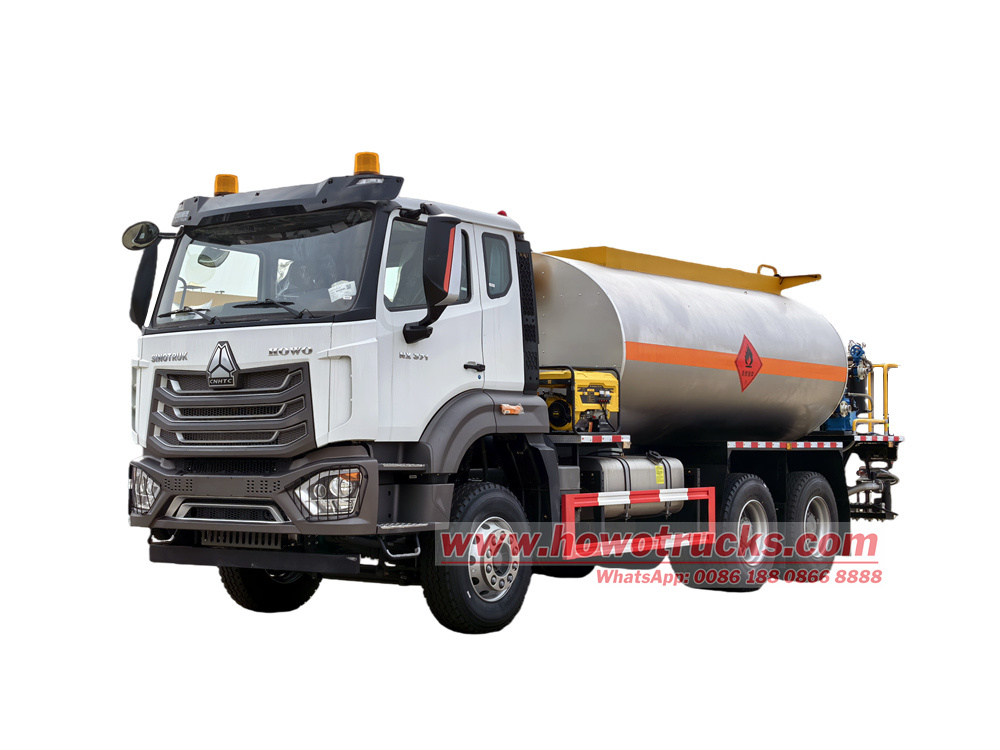 HOWO Road construction machinery for asphalt emulsion spraying