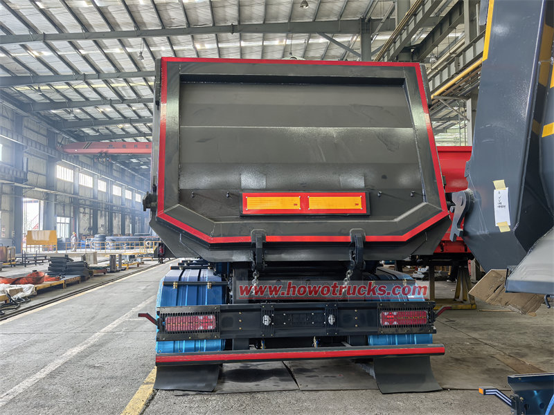 4 axles dumper semitrailer for africa