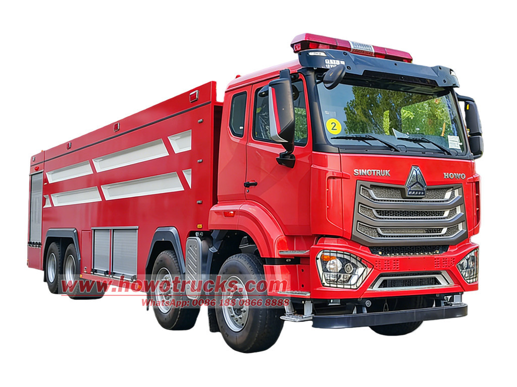HOWO NX water fire rescue truck