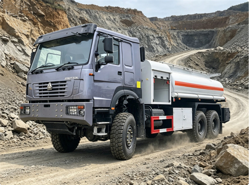 Howo mining fuel tank truck