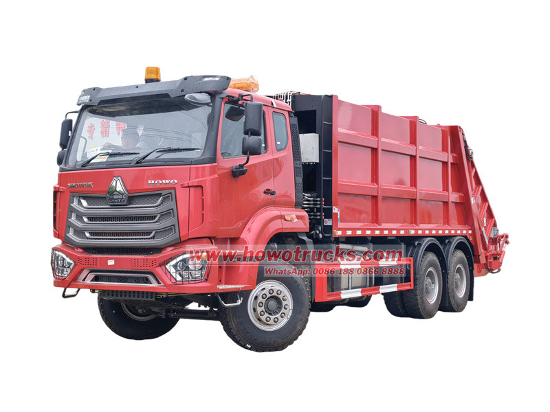 HOWO NX garbage compactor truck
