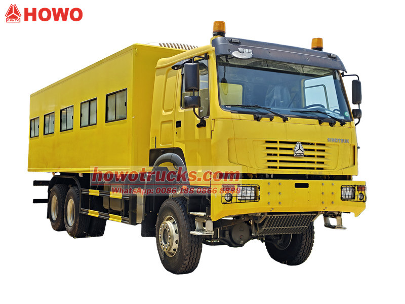 HOWO 6X6 Off Road Troop Carrier Truck
