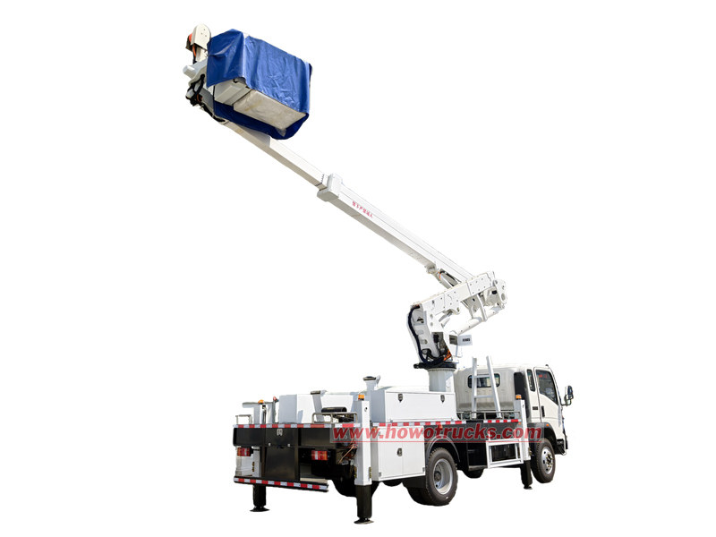 HOWO light aerial platform truck