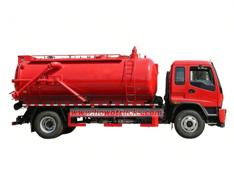 HOWO M7 10000L sewage tank truck