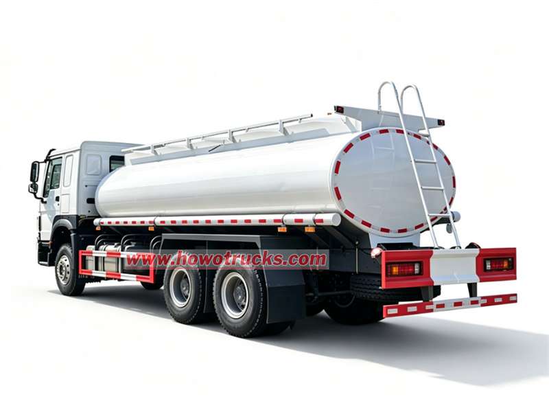 HOWO 15000L fuel tank truck